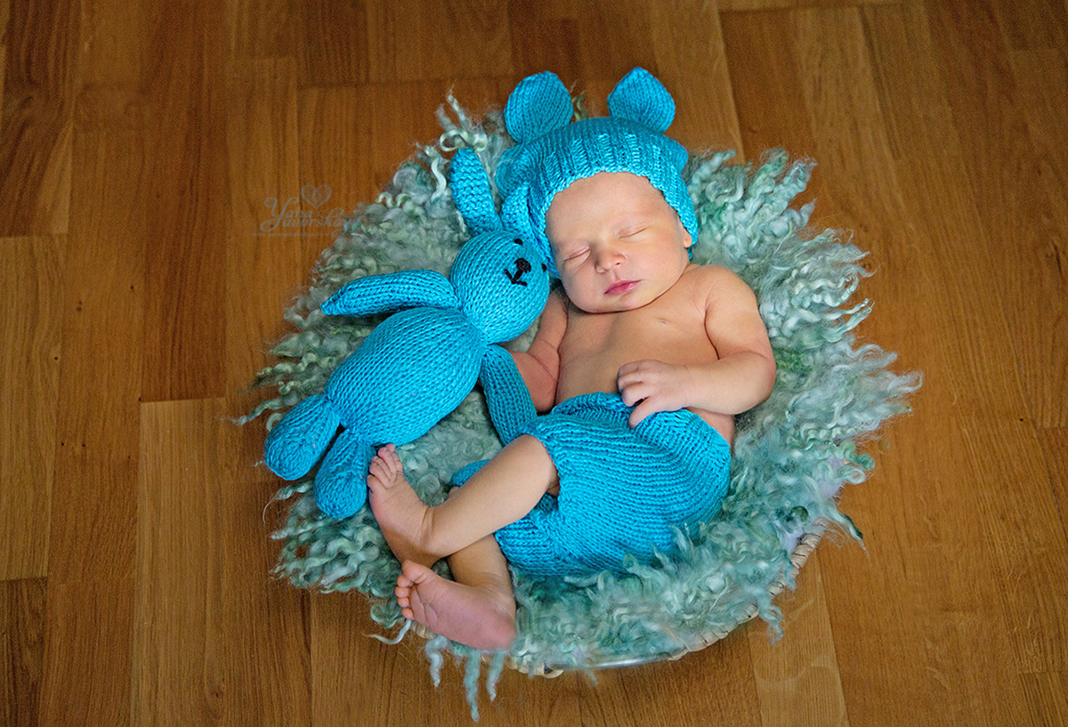 Newborn фотосессия новорожденных