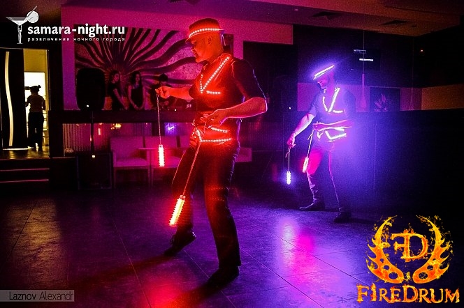 Световое шоу "FireDrum"