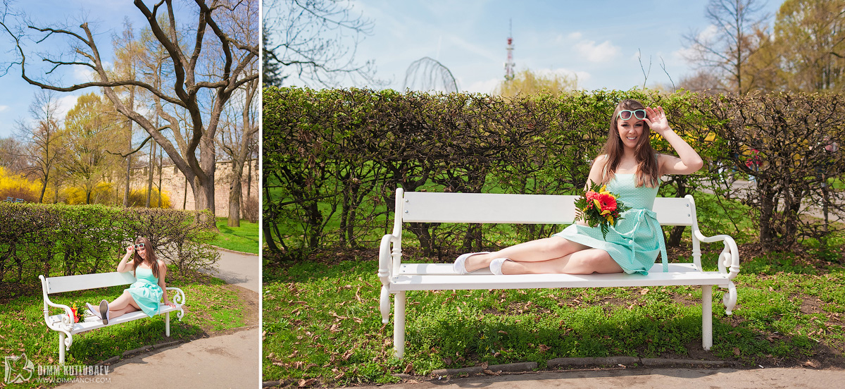 Марина… Прогулка в Праге…
