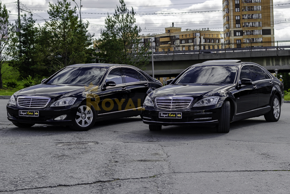 Mercedes-Benz S-class W221 Restyling Черный