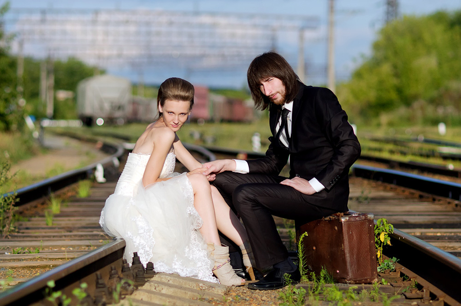 Александр и Анна. Trash the dress