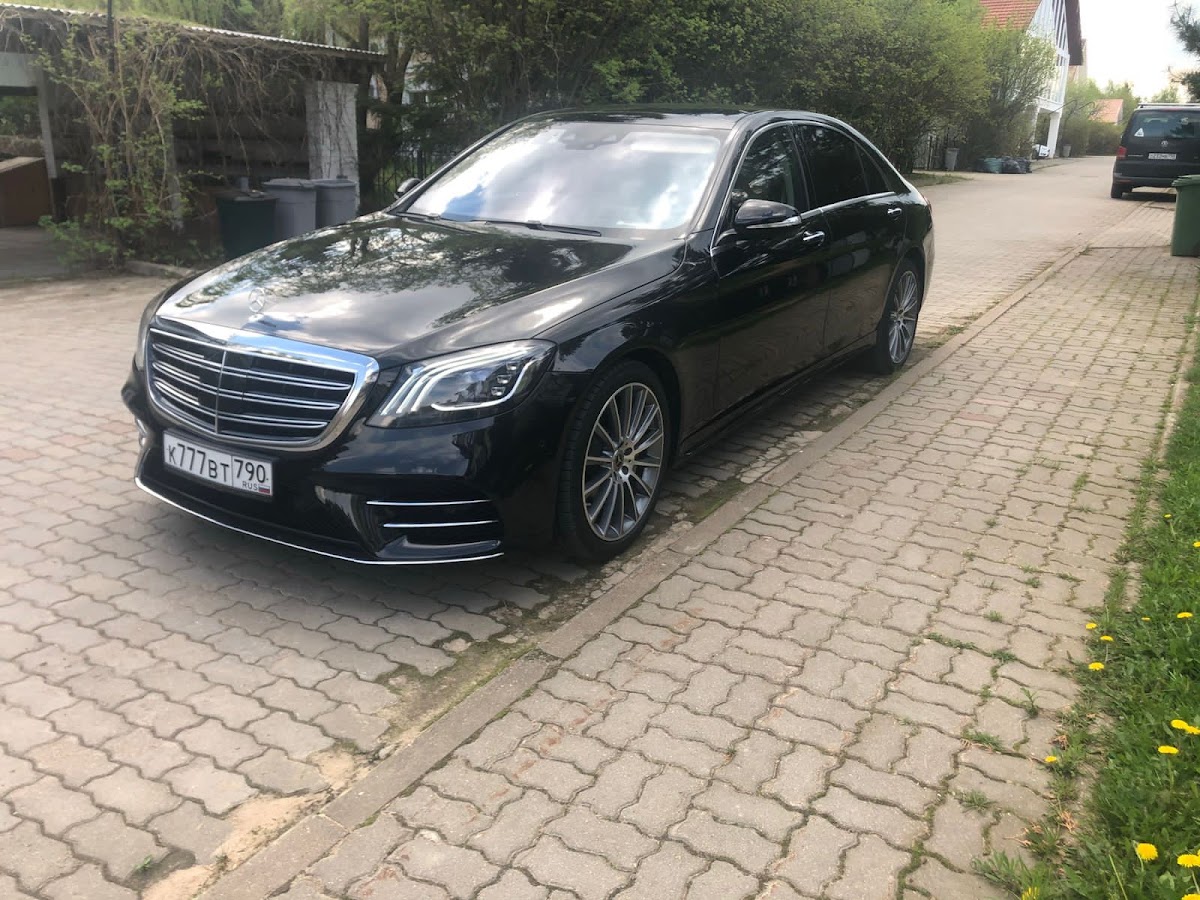 Мерседес S500 AMG рестайлинг гос.N777 — кадр 4 из 7