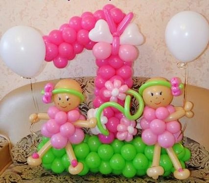 Модный тренд - шары цифры