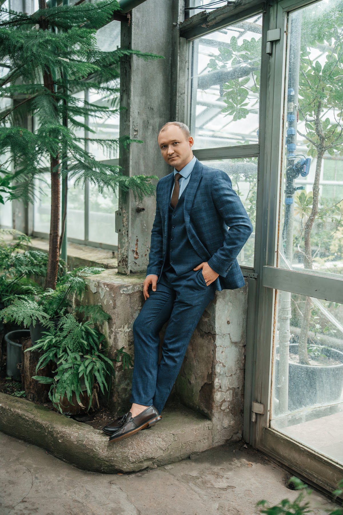 Свадебная фотосессия в Ботаническом саду им. Цицина
