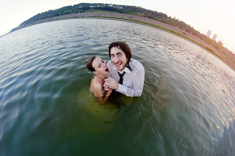 Александр и Анна. Trash the dress