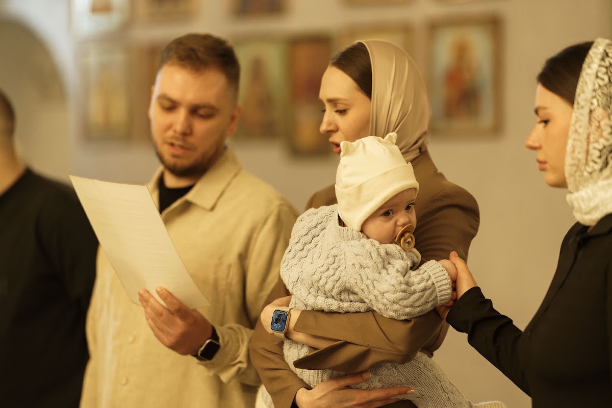 Таинство Крещения Александры