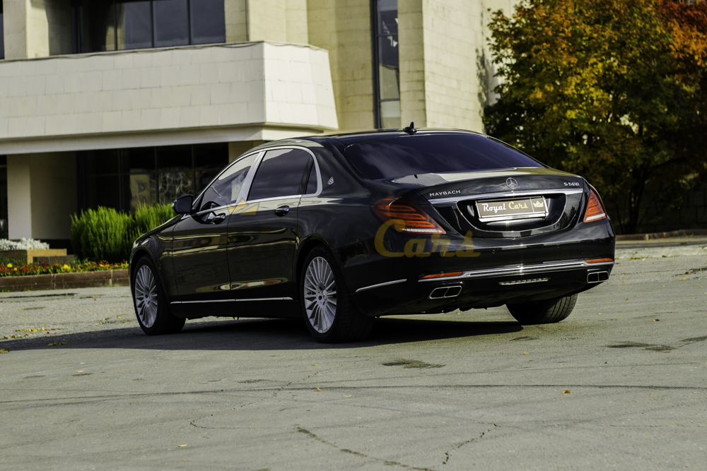 Mercedes-Maybach S-class W222 Черный