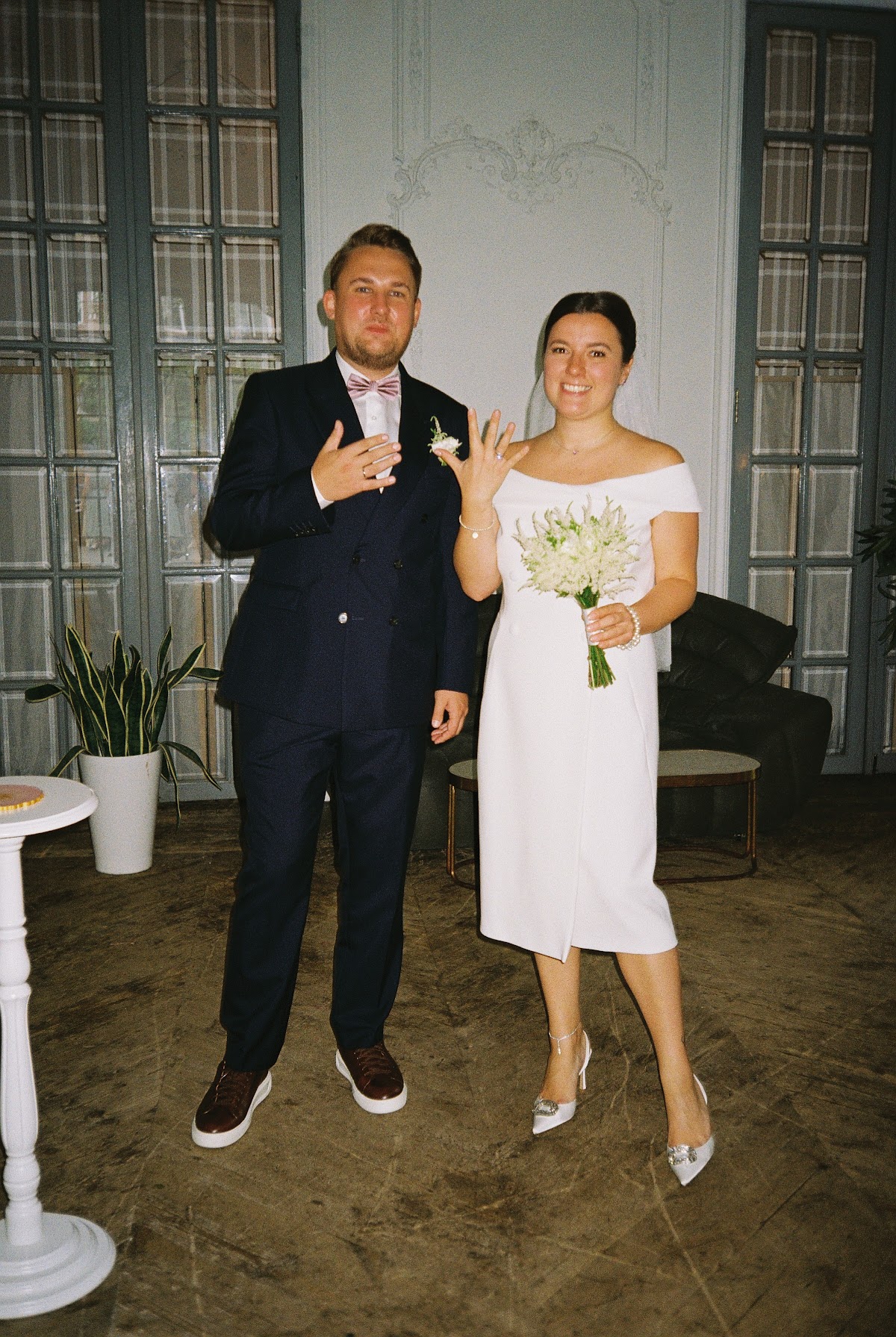 Антон и Елизавета пленка Kodak Gold