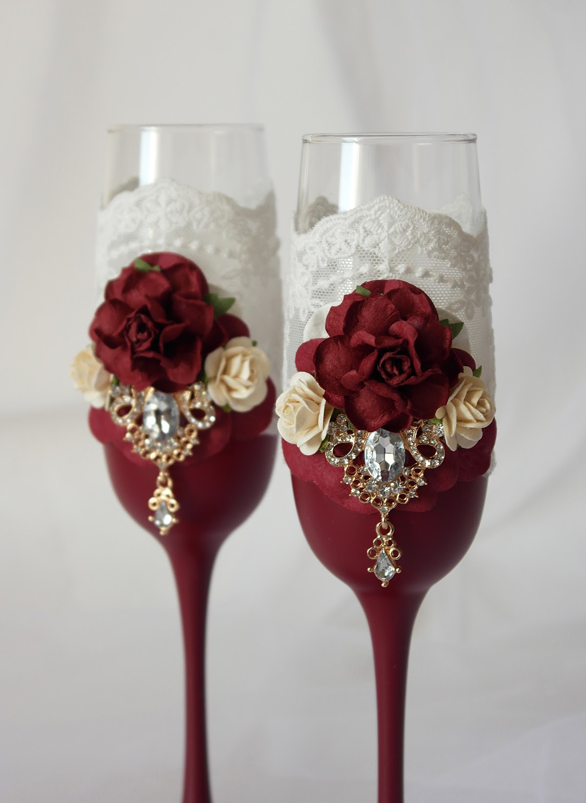Коллекция "Gold and Burgundy"