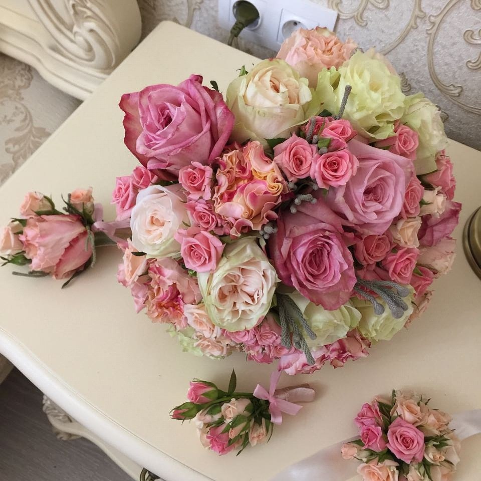 Свадебные букеты