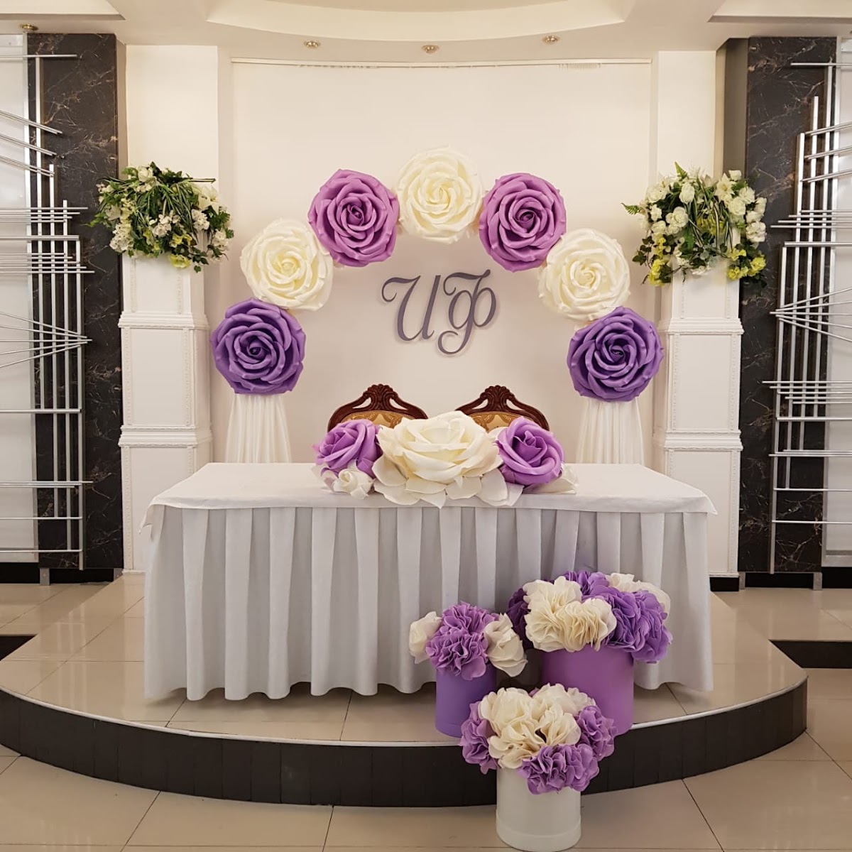 Сиреневая свадьба - flowerskzn.ru
