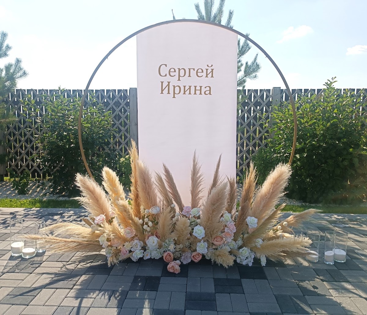 Портфолио: Оформление выездной регистрации