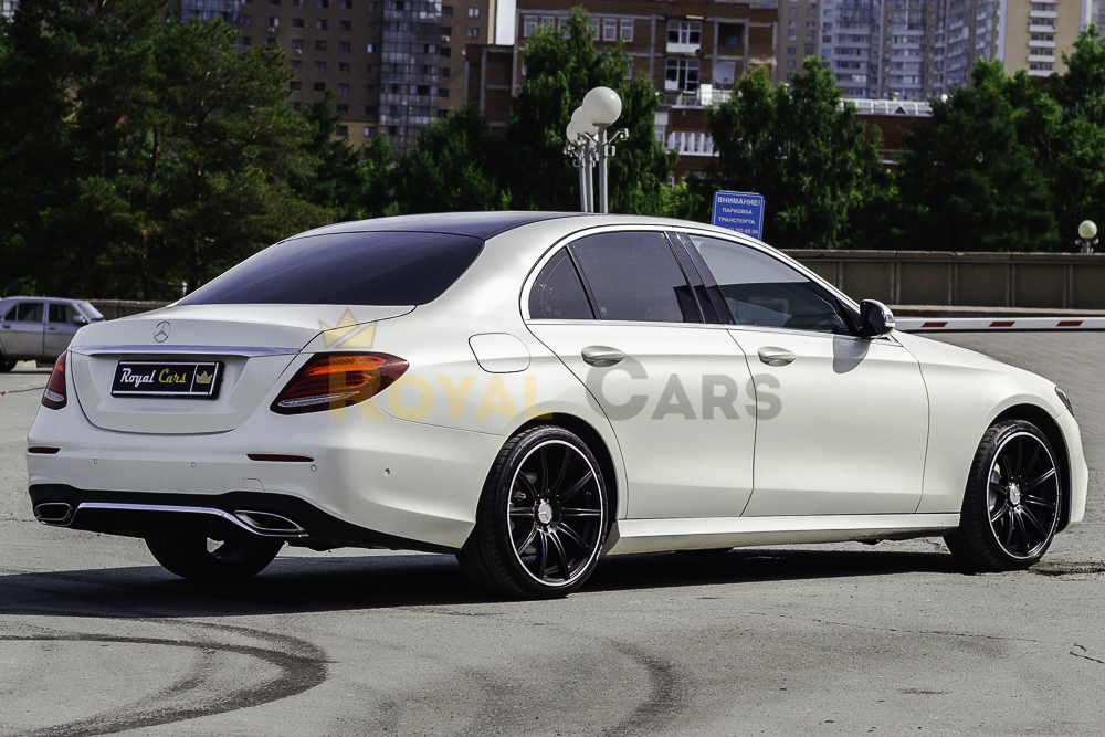 Mercedes-Benz E-class W213 AMG Белый