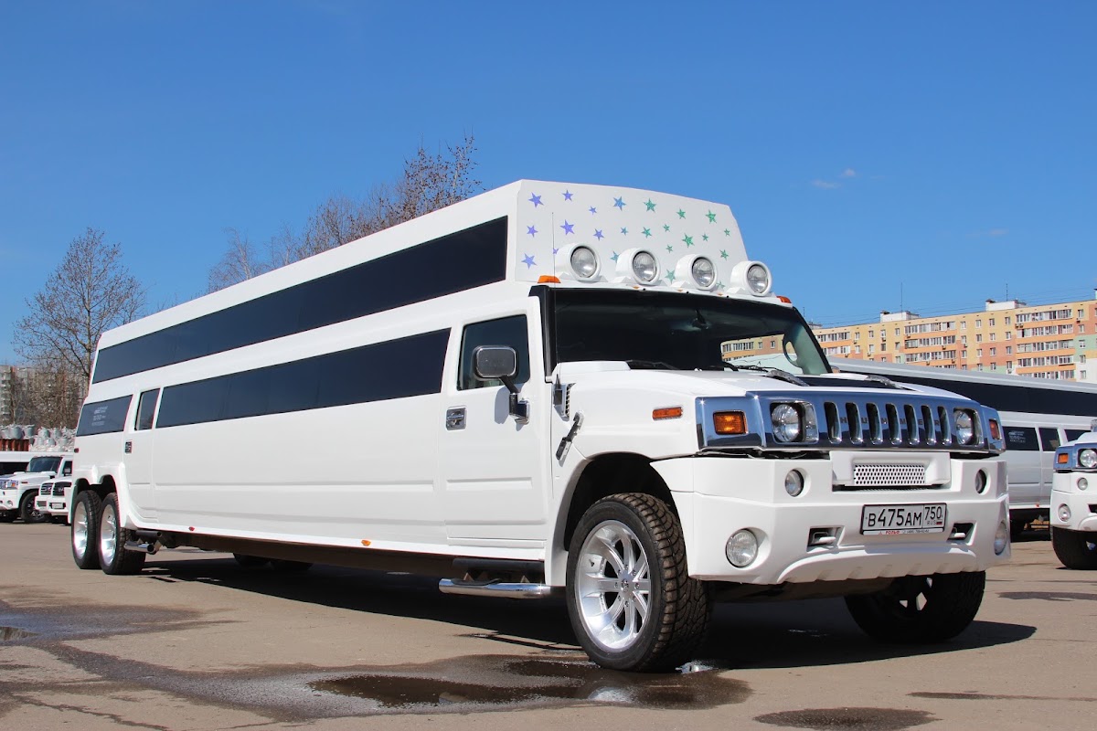Hummer H2 Mega Bus гос № 475