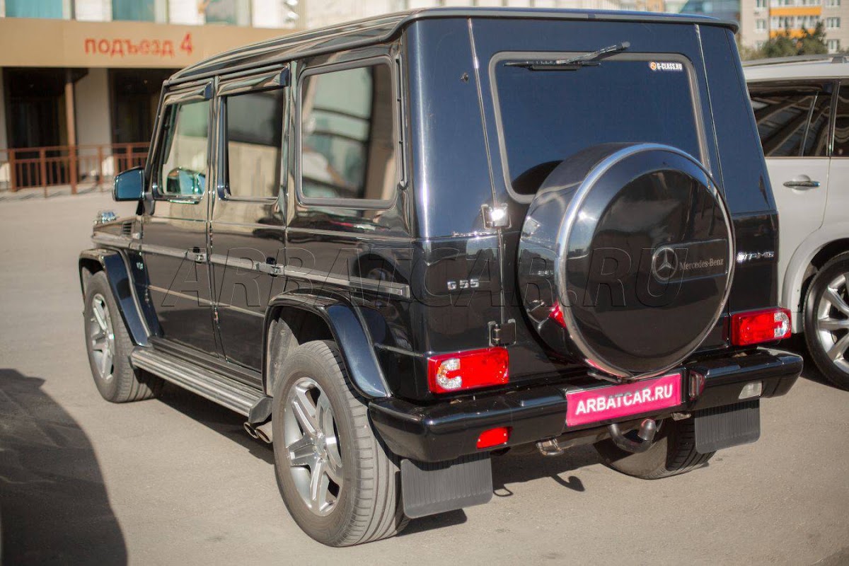 Mercedes G-class (гелендваген 2017) черный на темном салоне — кадр 4 из 7
