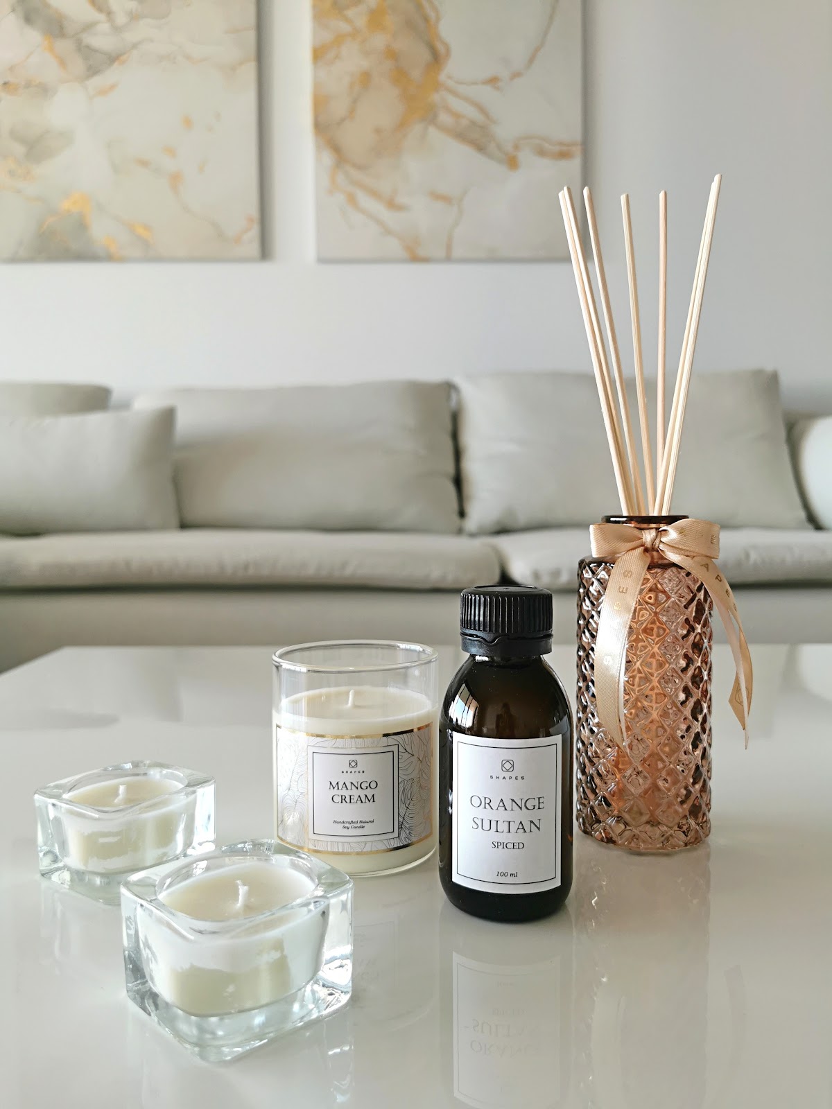 SHAPES candles & aroma diffusers