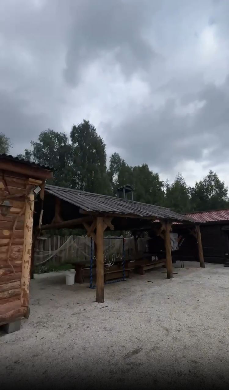 Квест-территория деревянный комплекс