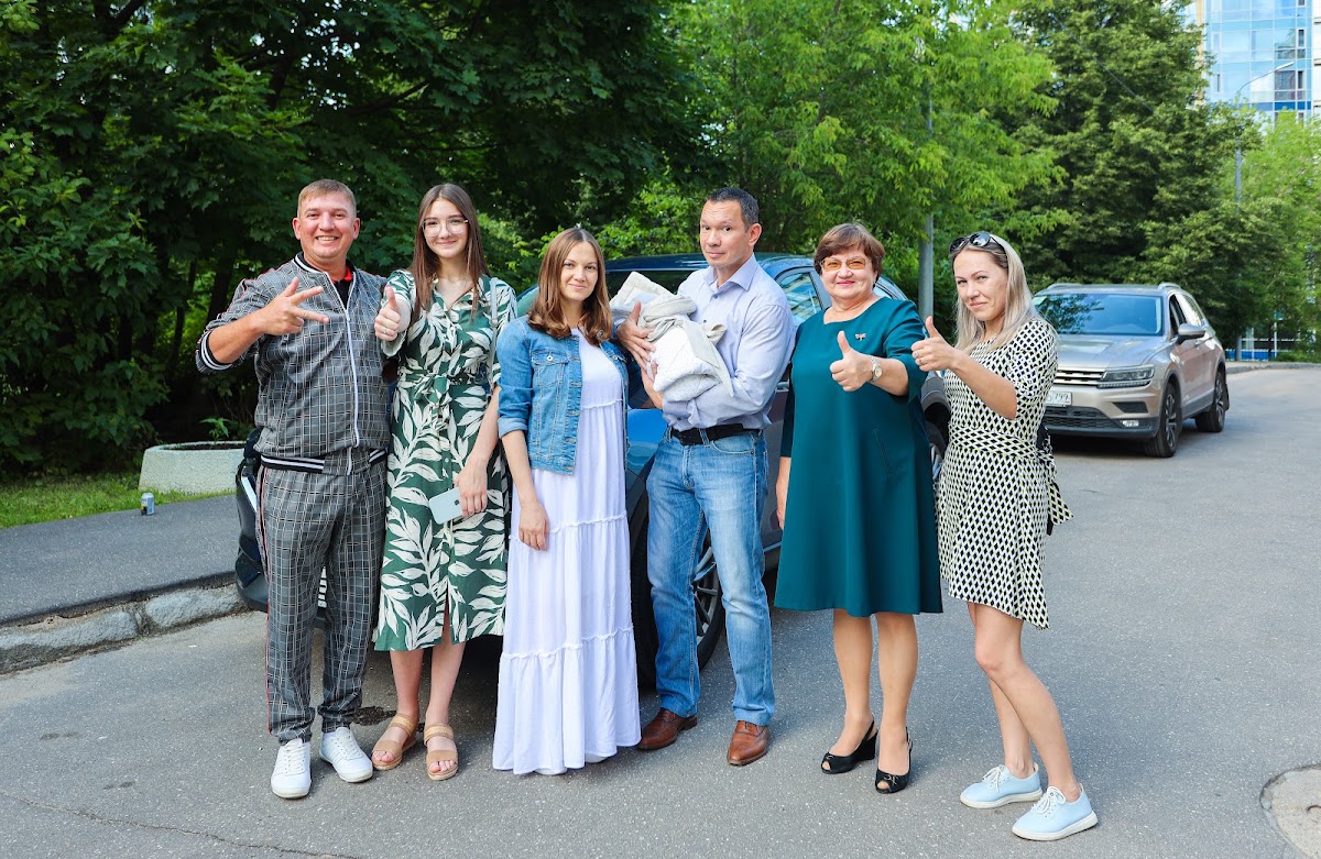Портфолио: Выписка из роддома