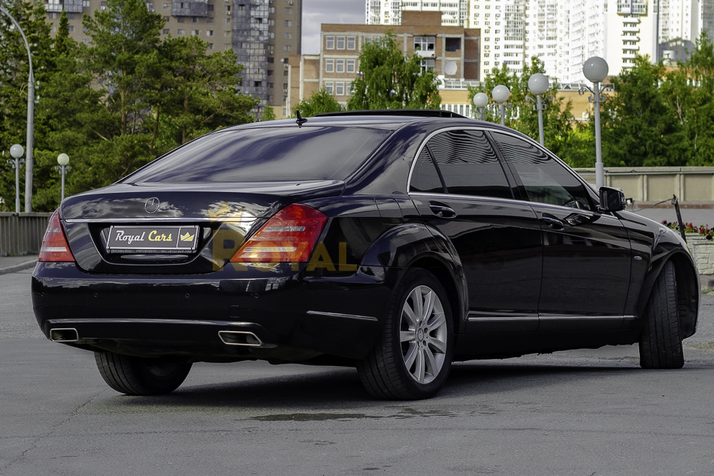 Mercedes-Benz S-class W221 Restyling Черный