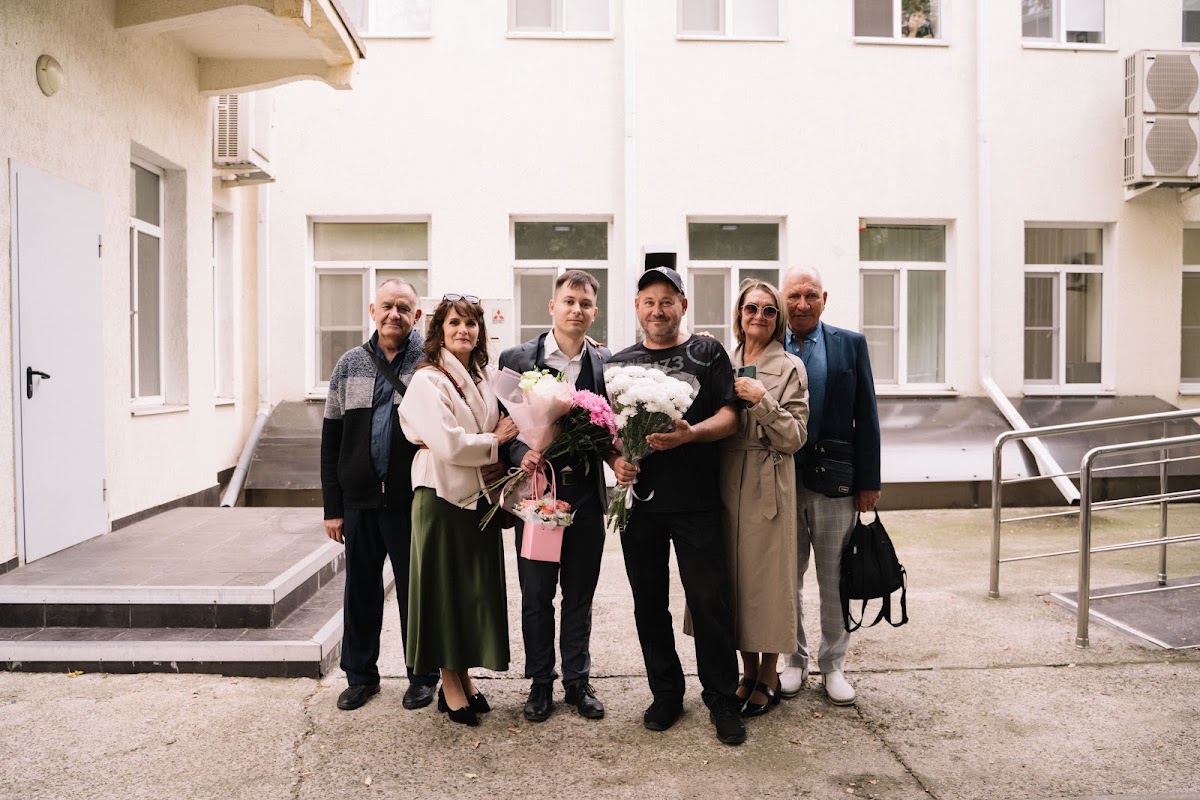 Фотосессия выписки малышки
