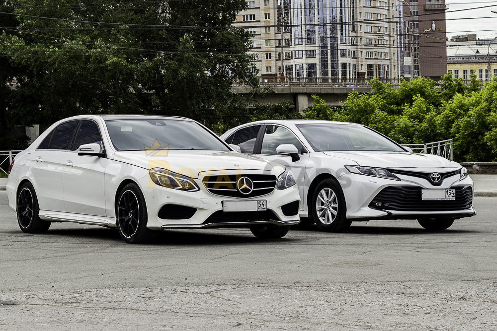 Mercedes-Benz E-class W212 AMG белый
