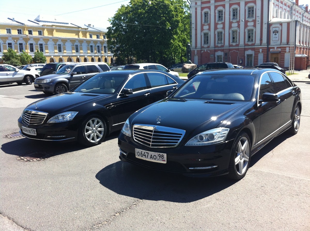 Mercedes S-221 Lux long restyling
