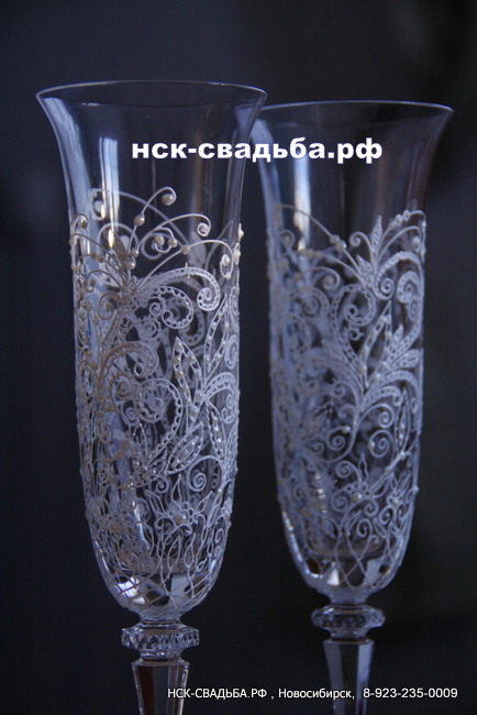 Свадебные бокалы