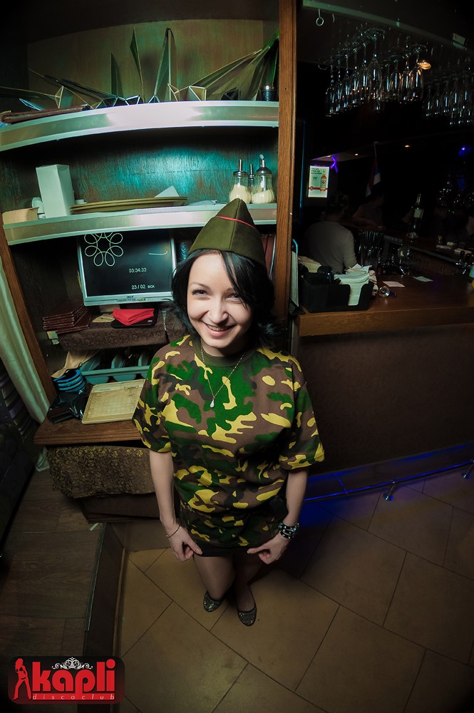 23 февраля в DJ-баре «Капли»