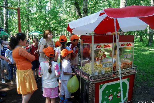 Сладкая вата и попкорн, кислородные коктейли и шоколадные фонтаны на мероприятия