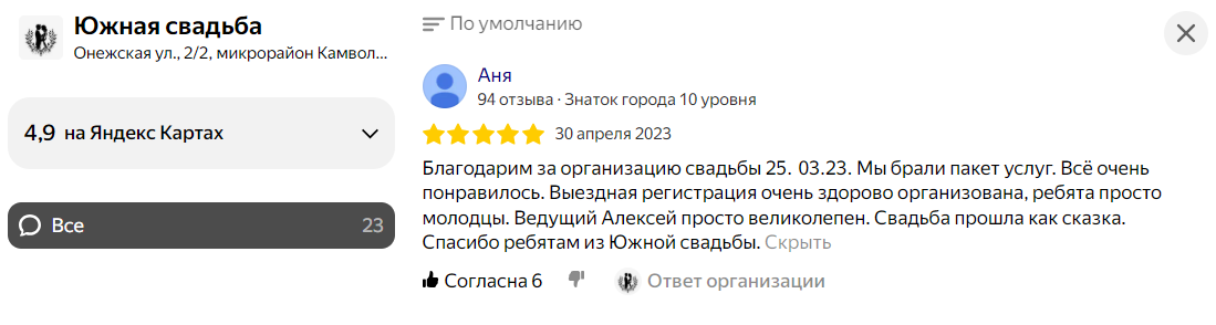 Отзывы наших клиентов