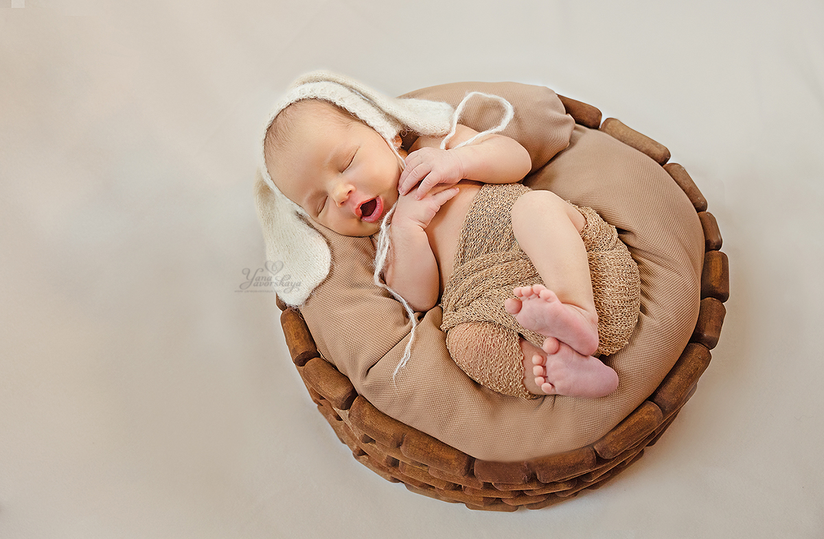 Newborn фотосессия новорожденных