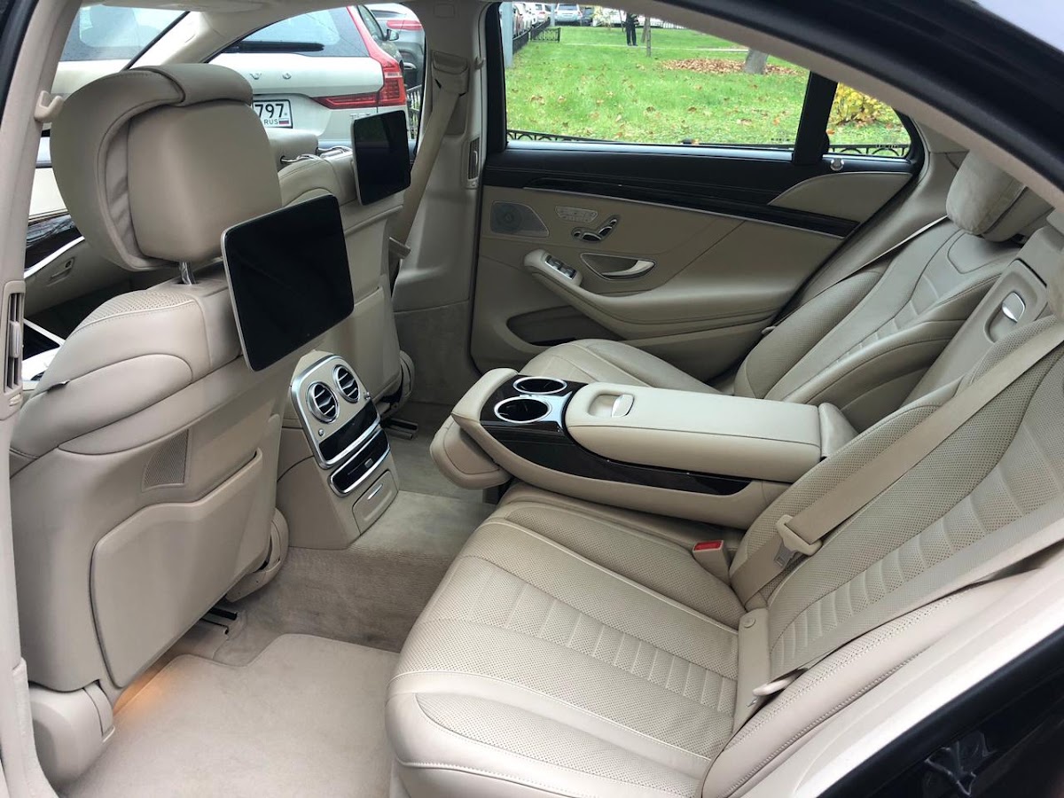 Mercedes-Benz S 222 AMG рестайлинг светлый салон
