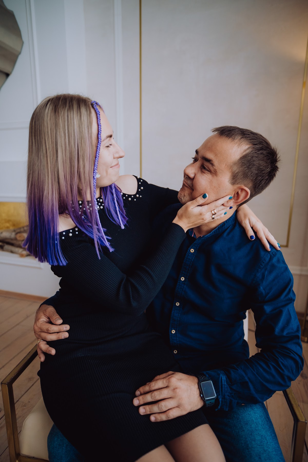Семейная фотосессия в фотостудии