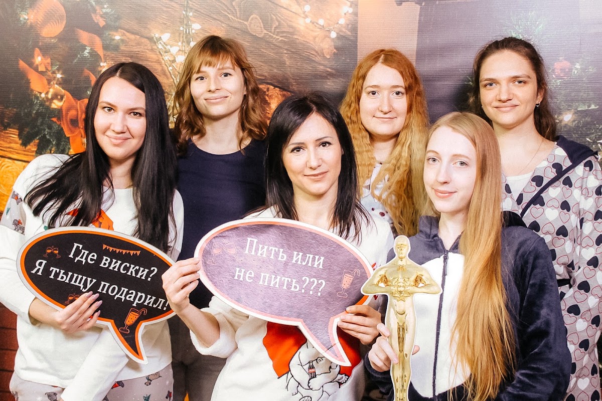 Новый год в офисе компании "ПАРУС"