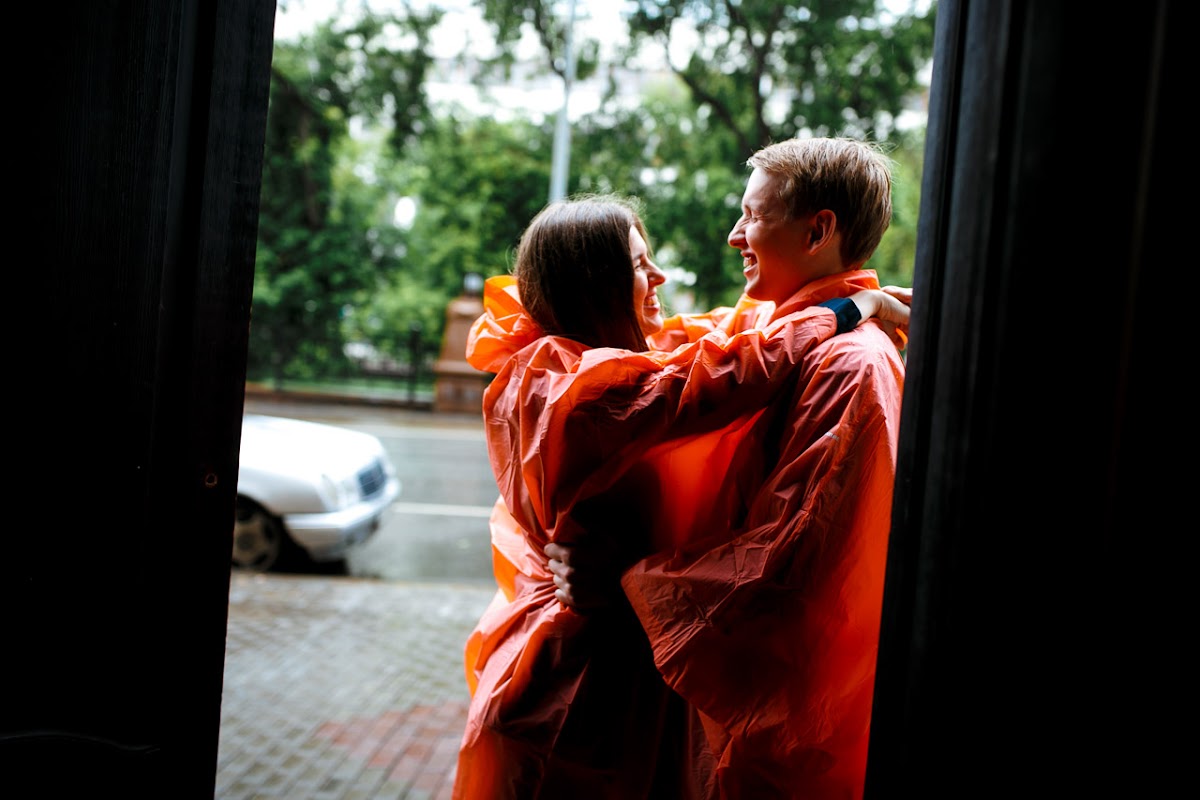 Love Story под дождем