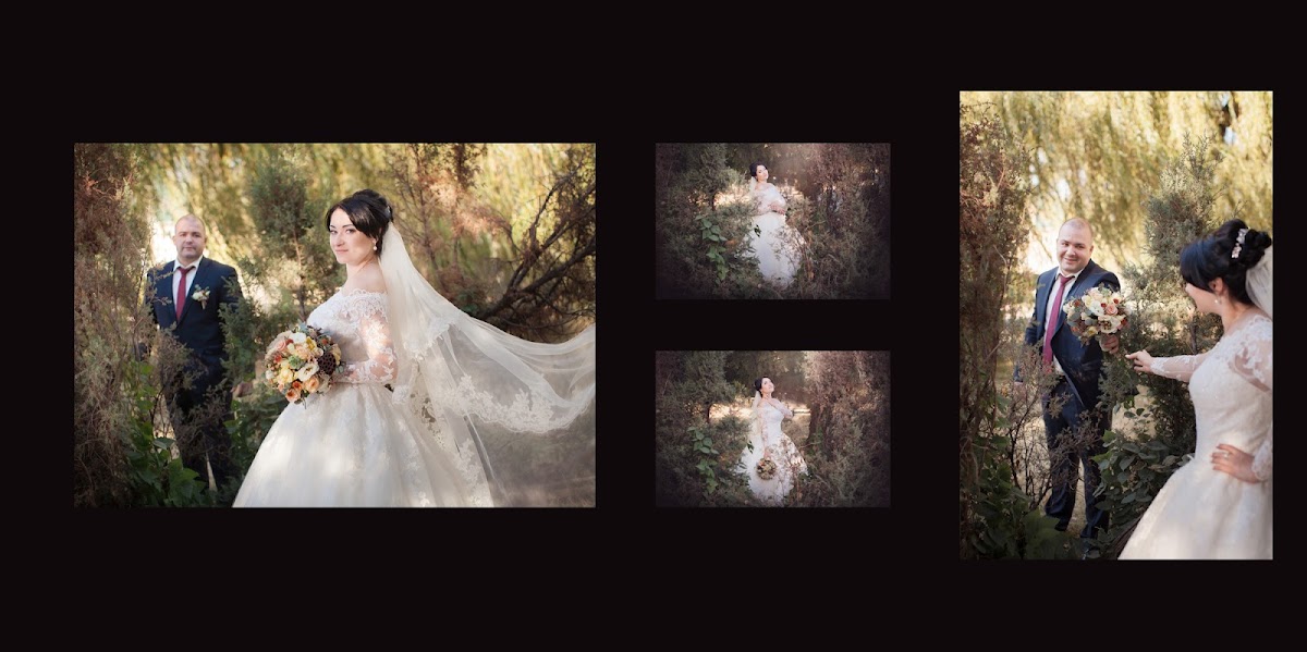 Фрагменты фотокниги Дмитрия  и Оксаны