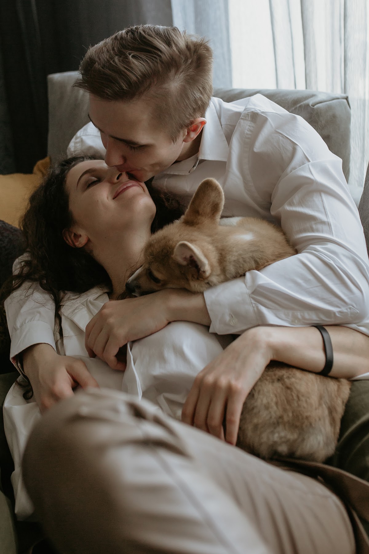 Егор, Лена и малыш Шелби
