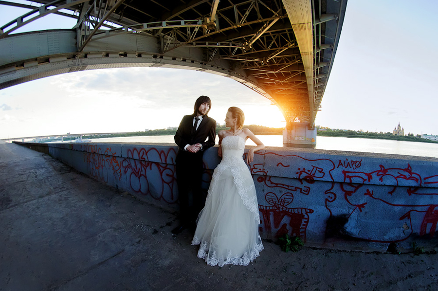 Александр и Анна. Trash the dress