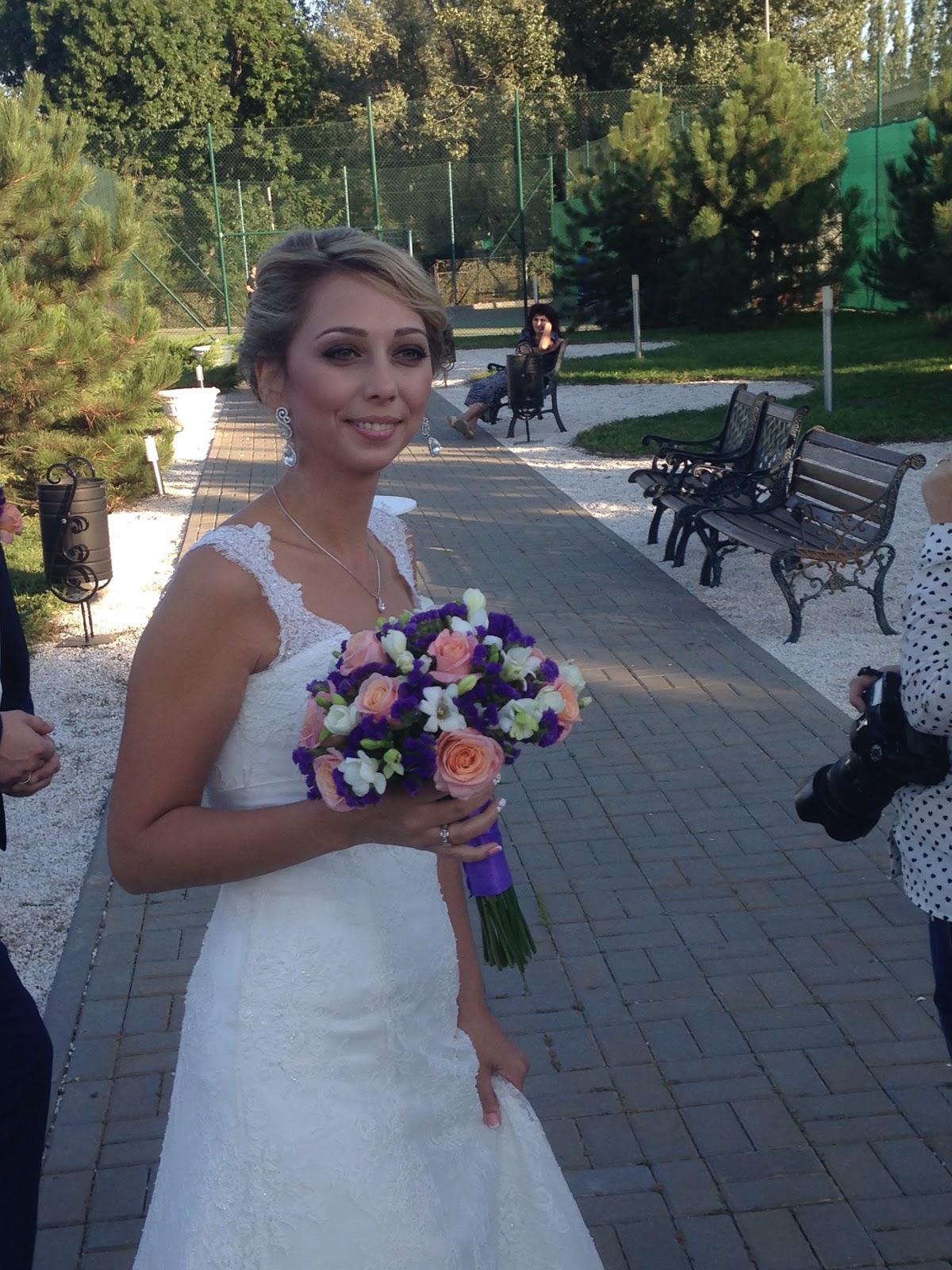 Василий и Женечка 17.09.2015г. Выездная регистрация в "Теннис-парке"