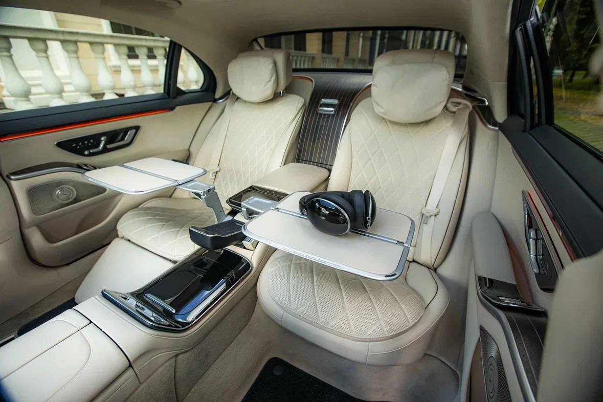 Мерседес s500(w223)LONG гос.N:700 — кадр 4 из 6