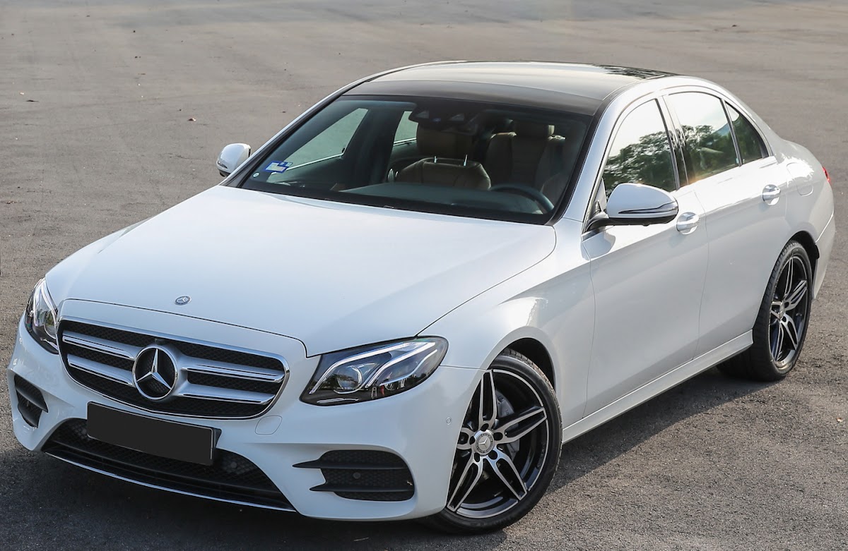 Мерседес E-класса, W213, белый