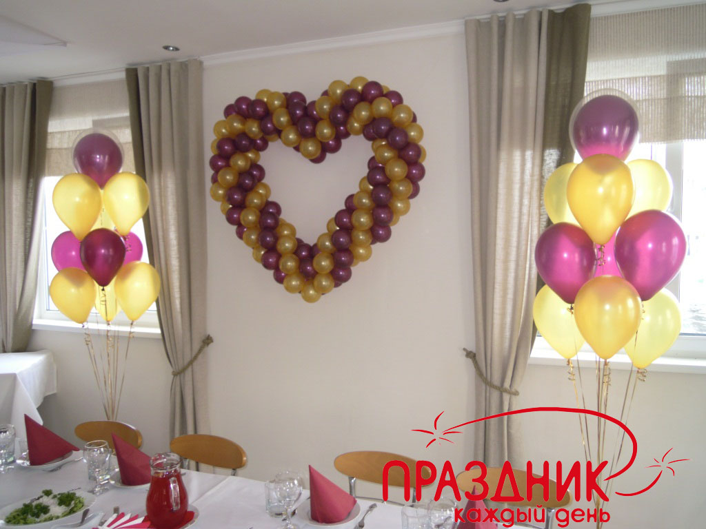 Портфолио: Оформление свадебного зала
