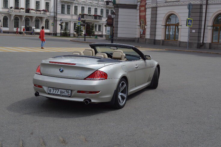 Кабриолет BMW6