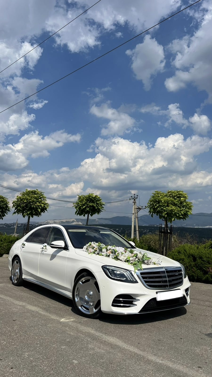 Mercedes s-class 222 long в стиле Майбаха