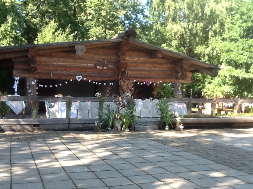 Костровая площадка с верандой (Грибная поляна)