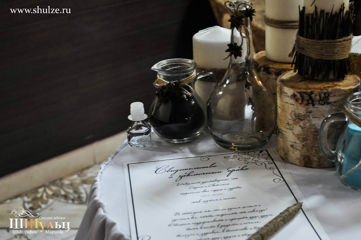 "Теплая зимняя свадьба" Сергея и Светланы 12.12.2015