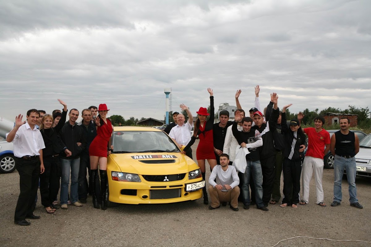 Презентация и тест-драйв Mitsubishi  Evolution 9