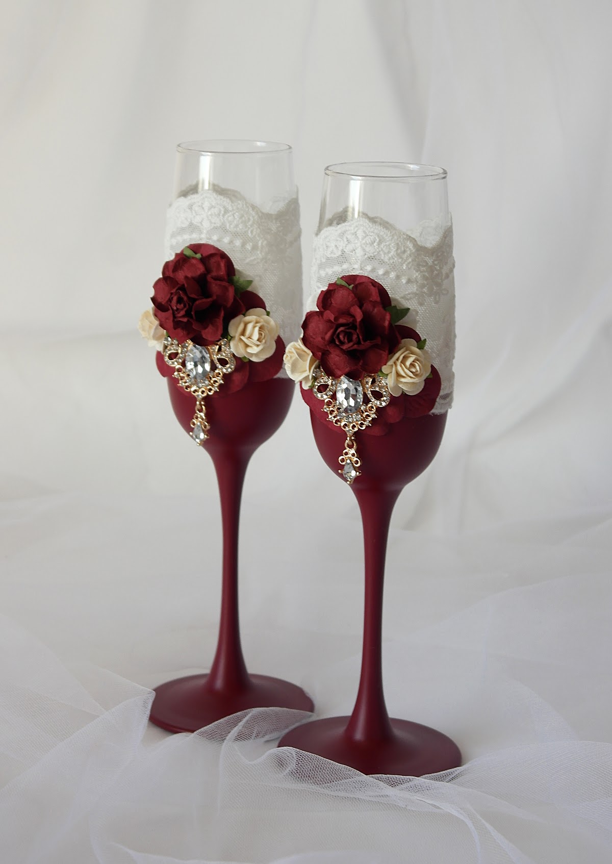 Коллекция "Gold and Burgundy"