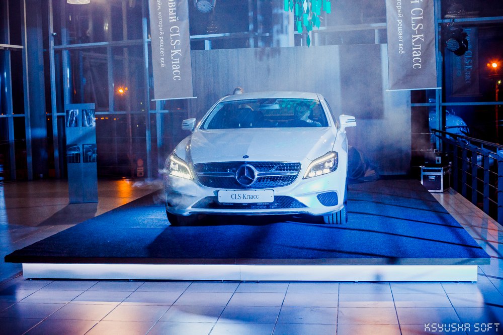 презентация нового Mercedes-Benz CLS-класса