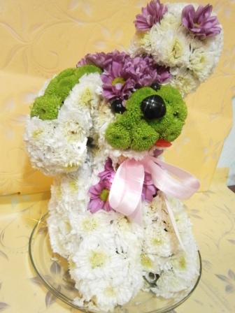 Плюшевые цветы